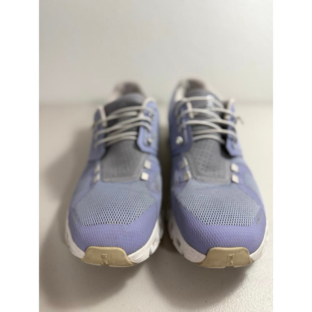 On Cloud 5 Women’s Size 9 Nimbus Alloy Purple Blue White Running Shoes Sneakers - Picture 4 of 9
